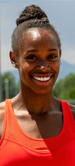 Janay DeLoach Soukup long jump instructor