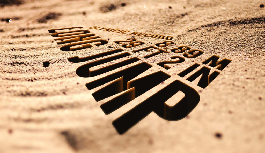 The Long Jump Olympic Record A Leap Of Faith