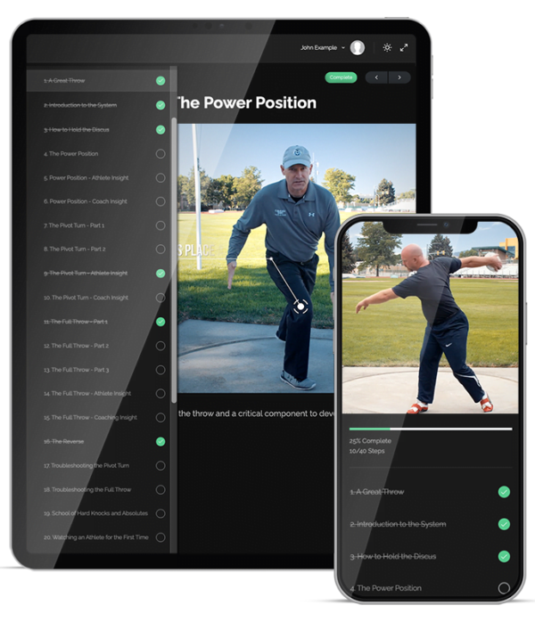 Discus Training & Drills Throwing Smarter, Throwing Farther