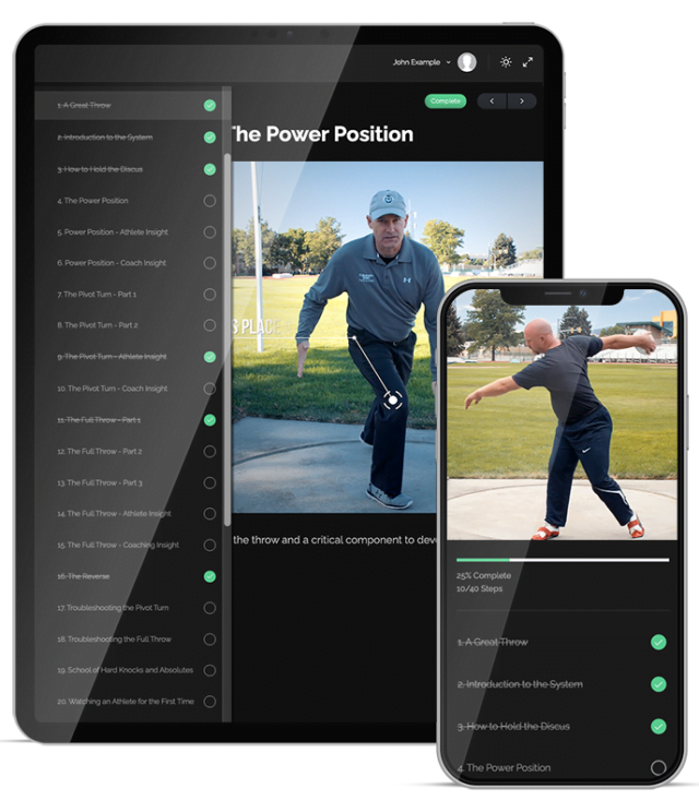 Discus Training & Drills Throwing Smarter, Throwing Farther