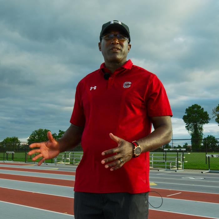 hurdles coach kevin brown south carolina