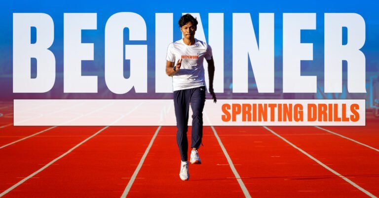 Sprinting drills for beginners demonstrated by Azeem Fahmi