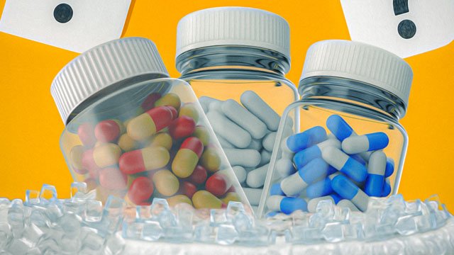 graphic of NSAIDs in an ice bath