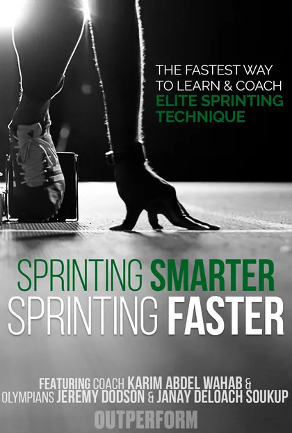 Sprinting Smarter course poster